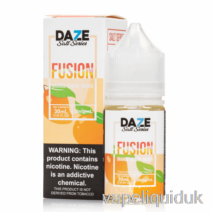 Orange Cream Mango - 7 Daze Salts - 30mL 30mg Vape Liquid